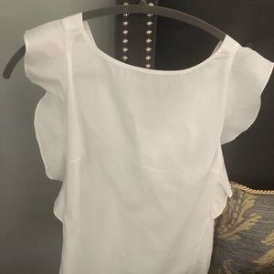 Ann Taylor Ruffle Blouse